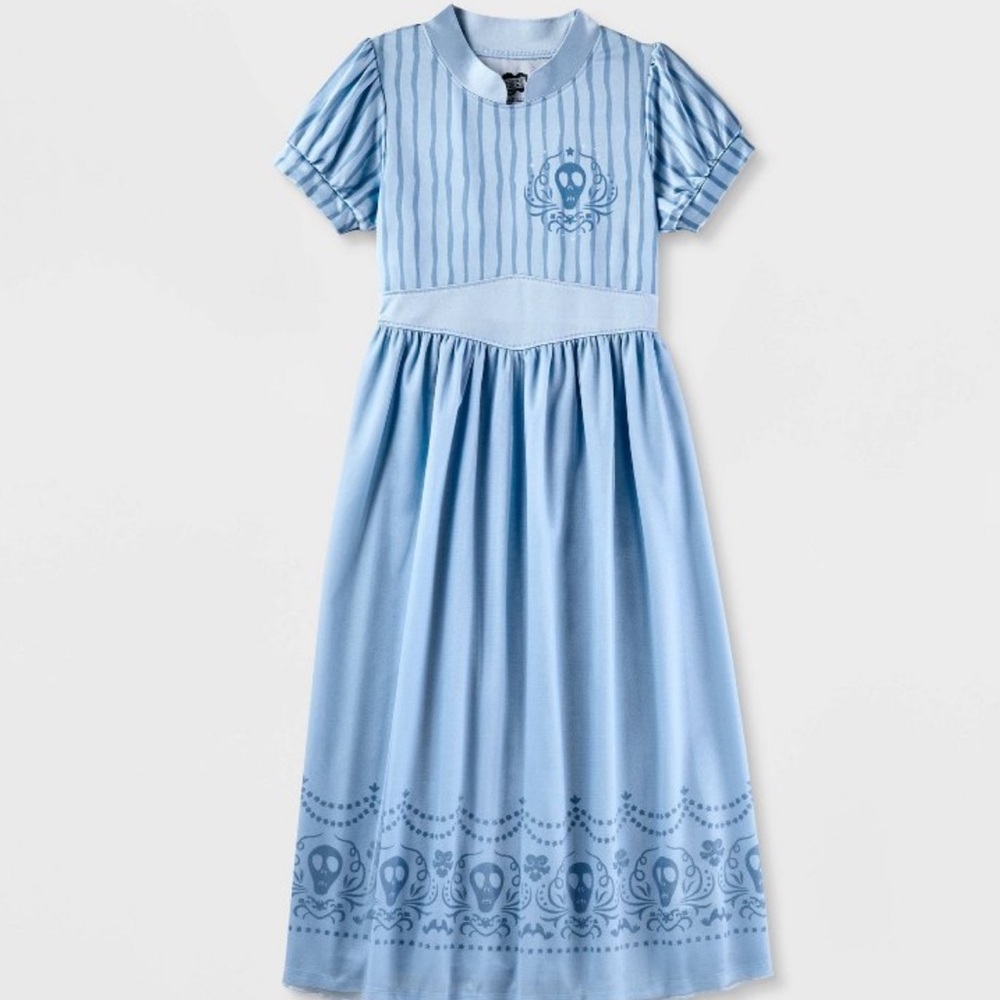 Girls Beetlejuice Astrid blue dress up nightgown size small 6/6x